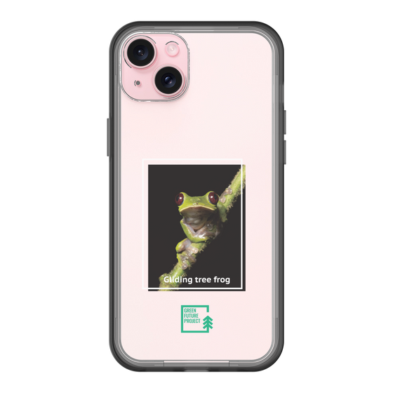 Slim Protection Premium Case［ Green Future Project - Gliding tree frog ］