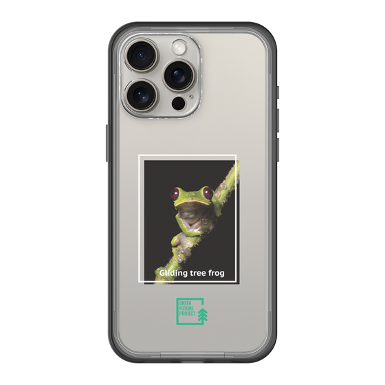 Slim Protection Premium Case［ Green Future Project - Gliding tree frog ］