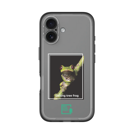 Slim Protection Premium Case［ Green Future Project - Gliding tree frog ］