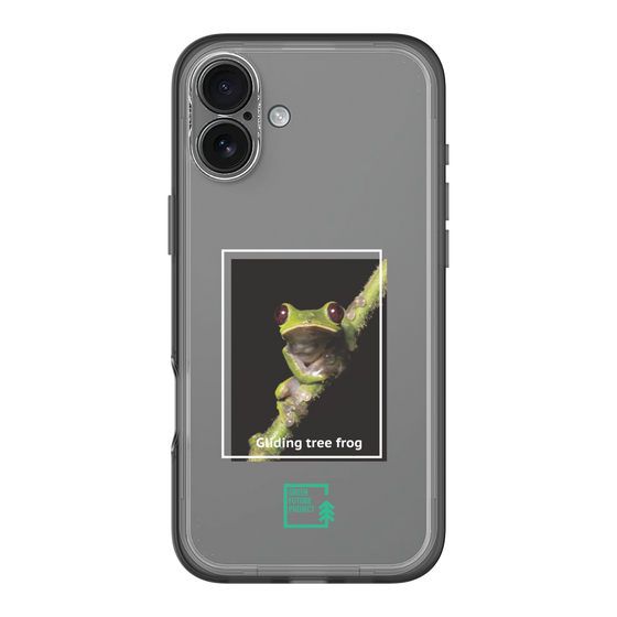 Slim Protection Premium Case［ Green Future Project - Gliding tree frog ］