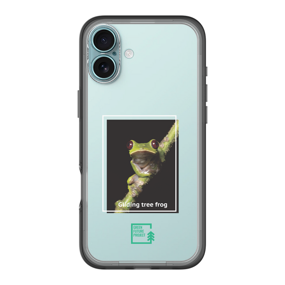 Slim Protection Premium Case［ Green Future Project - Gliding tree frog ］