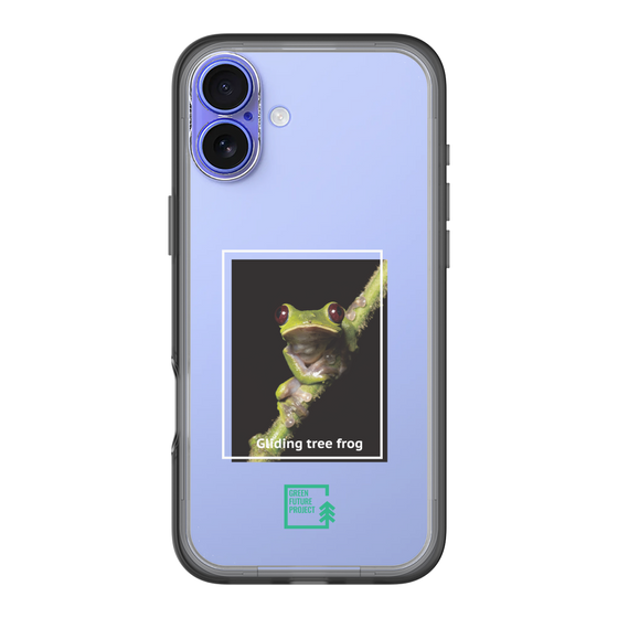 Slim Protection Premium Case［ Green Future Project - Gliding tree frog ］
