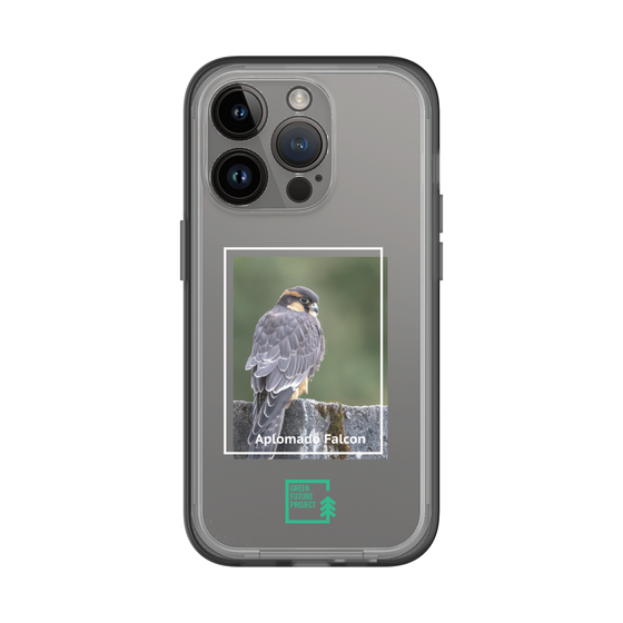 Slim Protection Premium Case［ Green Future Project - Aplomado Falcon ］