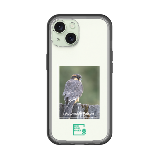 Slim Protection Premium Case［ Green Future Project - Aplomado Falcon ］