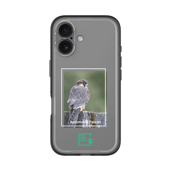 Slim Protection Premium Case［ Green Future Project - Aplomado Falcon ］