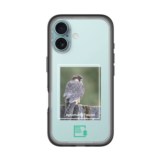 Slim Protection Premium Case［ Green Future Project - Aplomado Falcon ］
