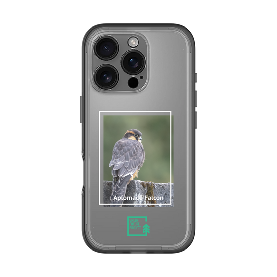 Slim Protection Premium Case［ Green Future Project - Aplomado Falcon ］