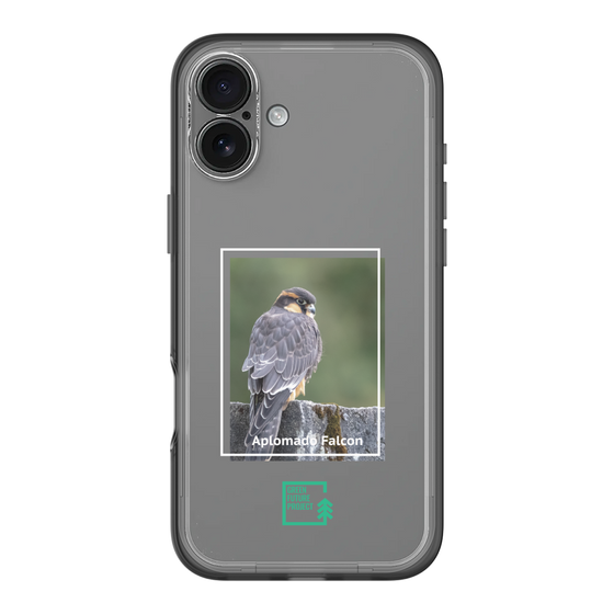 Slim Protection Premium Case［ Green Future Project - Aplomado Falcon ］