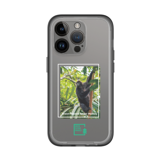 Slim Protection Premium Case［ Green Future Project - Brown-headed Spider Monkey ］