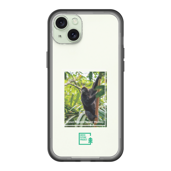 Slim Protection Premium Case［ Green Future Project - Brown-headed Spider Monkey ］