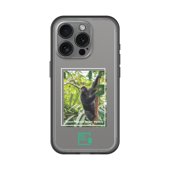 Slim Protection Premium Case［ Green Future Project - Brown-headed Spider Monkey ］