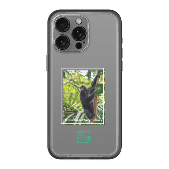 Slim Protection Premium Case［ Green Future Project - Brown-headed Spider Monkey ］