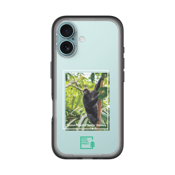 Slim Protection Premium Case［ Green Future Project - Brown-headed Spider Monkey ］