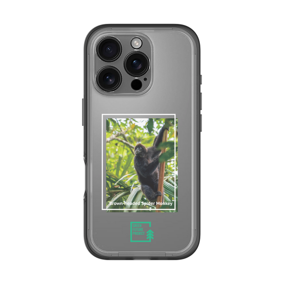 Slim Protection Premium Case［ Green Future Project - Brown-headed Spider Monkey ］
