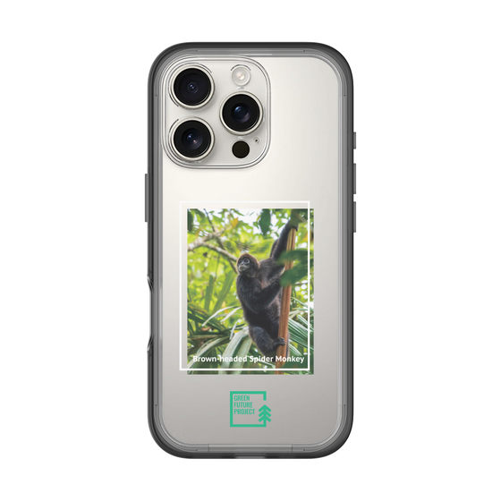 Slim Protection Premium Case［ Green Future Project - Brown-headed Spider Monkey ］