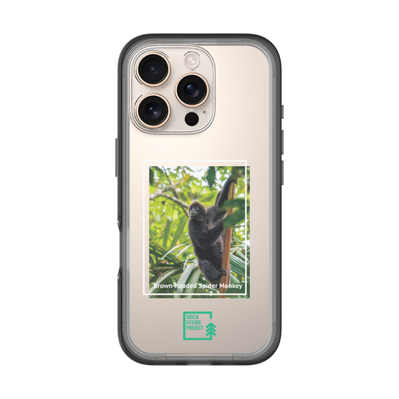 Slim Protection Premium Case［ Green Future Project - Brown-headed Spider Monkey ］