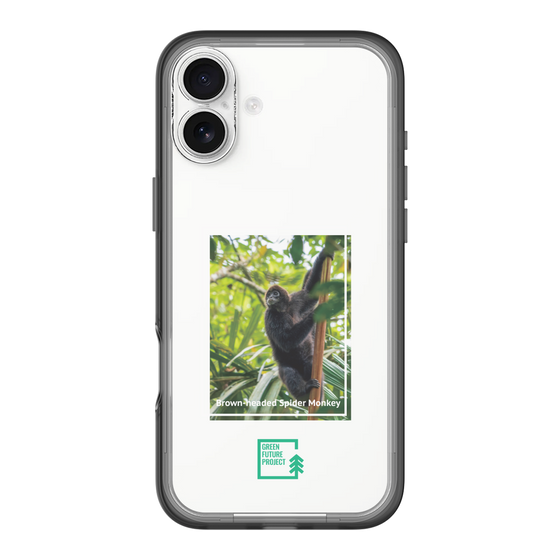 Slim Protection Premium Case［ Green Future Project - Brown-headed Spider Monkey ］