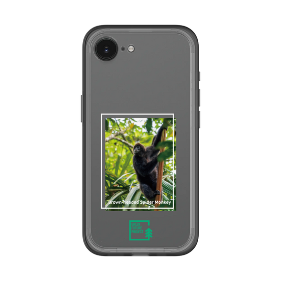 Slim Protection Premium Case［ Green Future Project - Brown-headed Spider Monkey ］