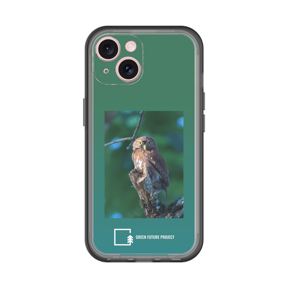 Slim Protection Premium Case［ Green Future Project - Ferruginous Pygmy Owl ］