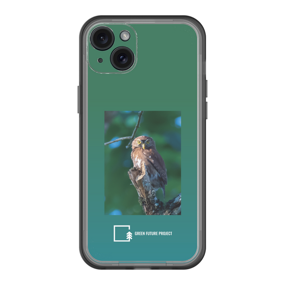 Slim Protection Premium Case［ Green Future Project - Ferruginous Pygmy Owl ］