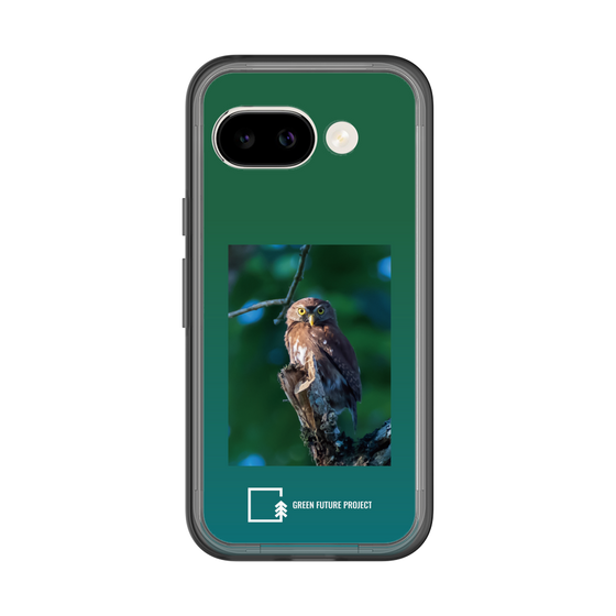 Slim Protection Premium Case［ Green Future Project - Ferruginous Pygmy Owl ］