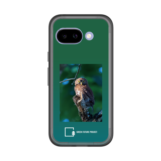 Slim Protection Premium Case［ Green Future Project - Ferruginous Pygmy Owl ］