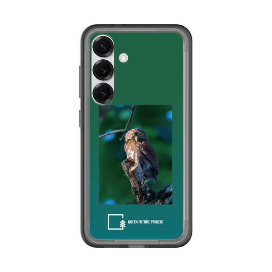 Slim Protection Premium Case［ Green Future Project - Ferruginous Pygmy Owl ］