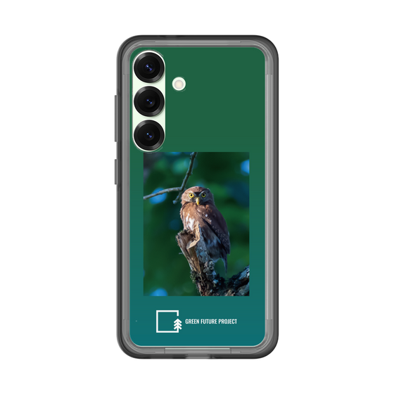 Slim Protection Premium Case［ Green Future Project - Ferruginous Pygmy Owl ］