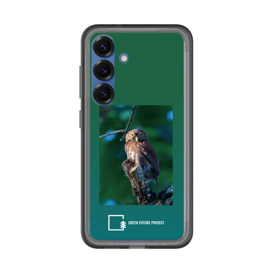 Slim Protection Premium Case［ Green Future Project - Ferruginous Pygmy Owl ］