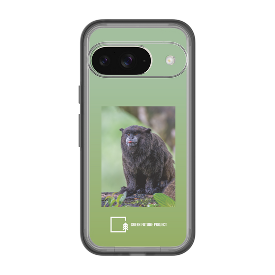 Slim Protection Premium Case［ Green Future Project - Black-mantled Tamarin ］