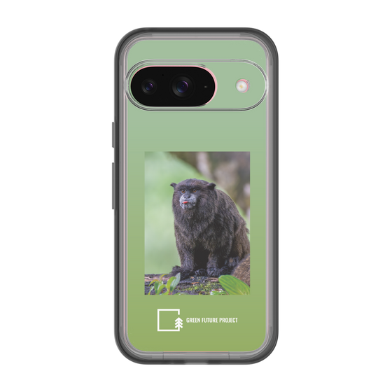 Slim Protection Premium Case［ Green Future Project - Black-mantled Tamarin ］
