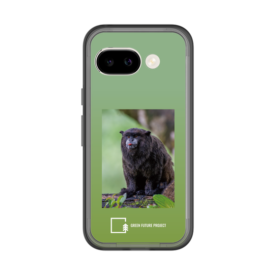 Slim Protection Premium Case［ Green Future Project - Black-mantled Tamarin ］