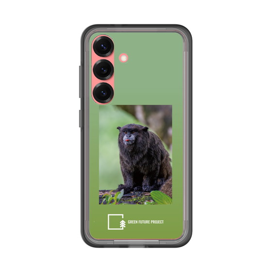 Slim Protection Premium Case［ Green Future Project - Black-mantled Tamarin ］