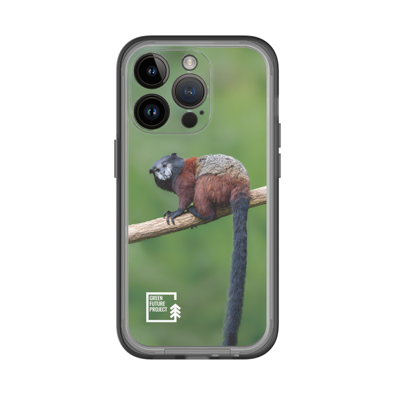 Slim Protection Premium Case［ Green Future Project - Saddle-backTamarin ］