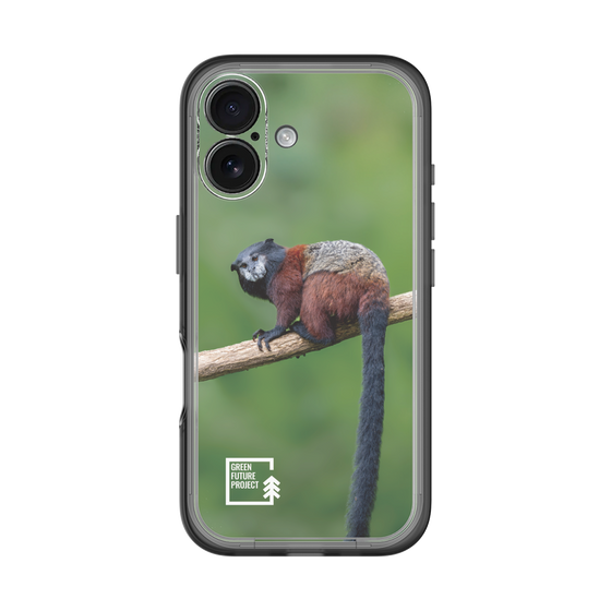 Slim Protection Premium Case［ Green Future Project - Saddle-backTamarin ］