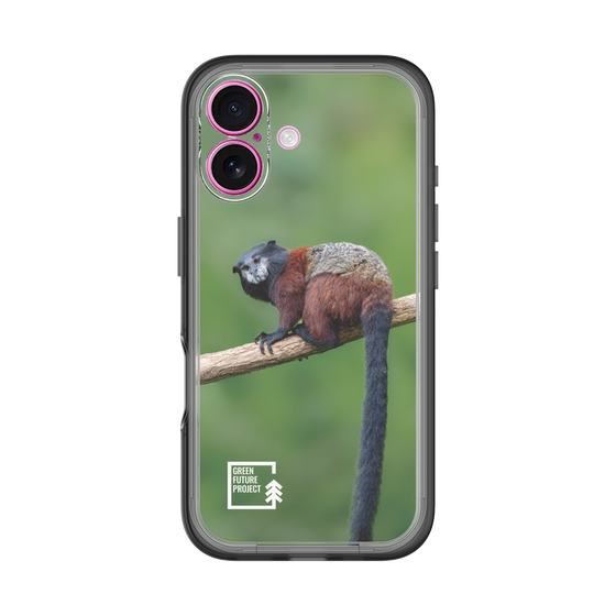 Slim Protection Premium Case［ Green Future Project - Saddle-backTamarin ］