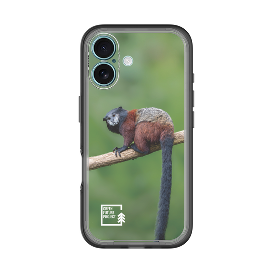 Slim Protection Premium Case［ Green Future Project - Saddle-backTamarin ］