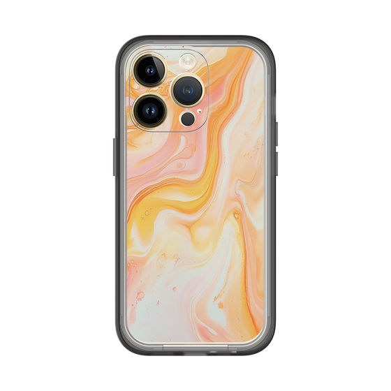 Slim Protection Premium Case［ Color Rain - Original - Tangerine Mist ］