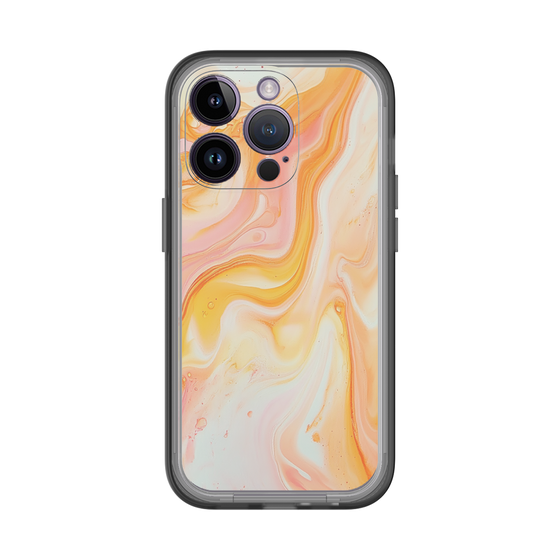 Slim Protection Premium Case［ Color Rain - Original - Tangerine Mist ］