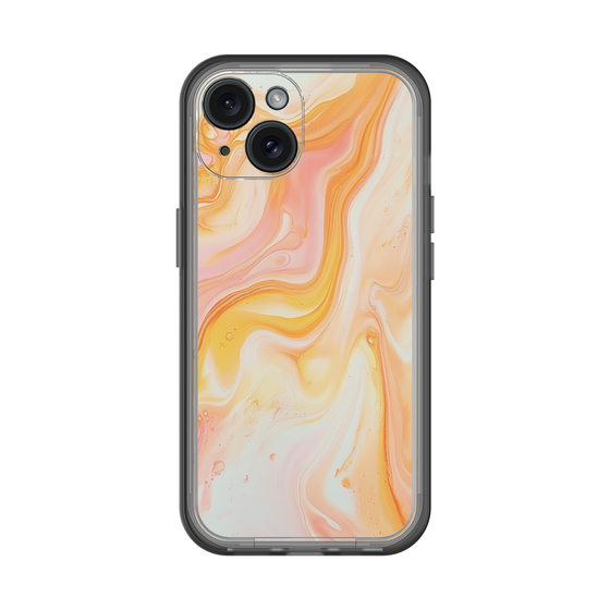 Slim Protection Premium Case［ Color Rain - Original - Tangerine Mist ］