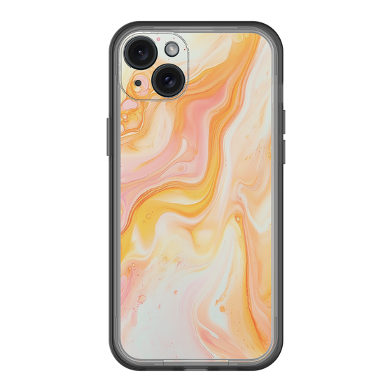Slim Protection Premium Case［ Color Rain - Original - Tangerine Mist ］