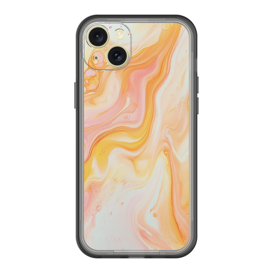 Slim Protection Premium Case［ Color Rain - Original - Tangerine Mist ］