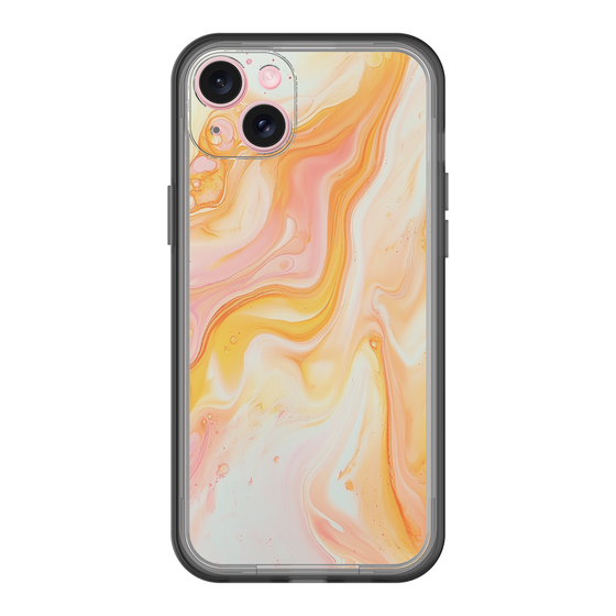 Slim Protection Premium Case［ Color Rain - Original - Tangerine Mist ］