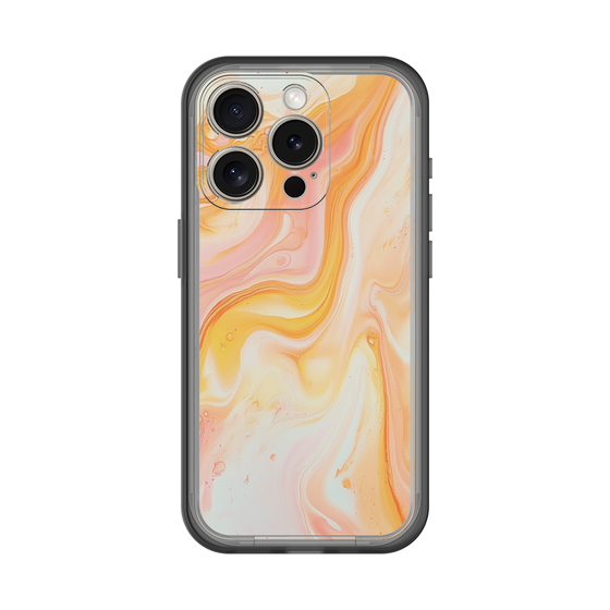 Slim Protection Premium Case［ Color Rain - Original - Tangerine Mist ］
