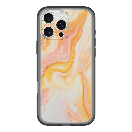 Slim Protection Premium Case［ Color Rain - Original - Tangerine Mist ］
