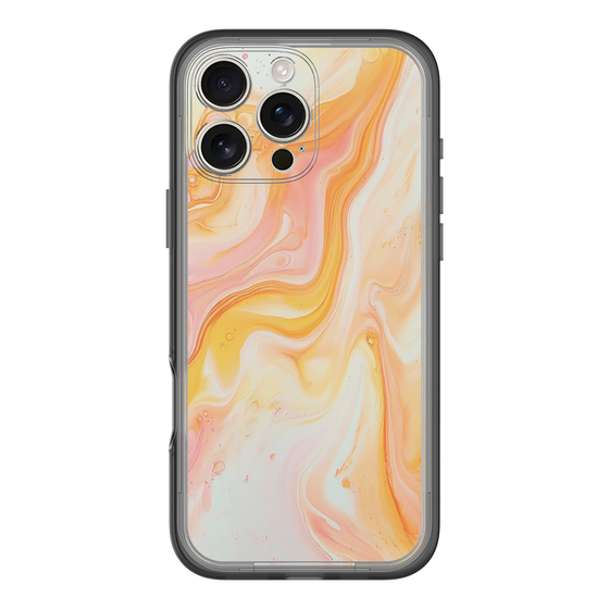 Slim Protection Premium Case［ Color Rain - Original - Tangerine Mist ］