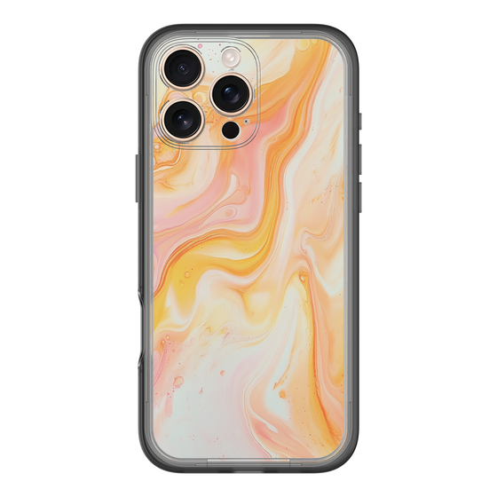 Slim Protection Premium Case［ Color Rain - Original - Tangerine Mist ］