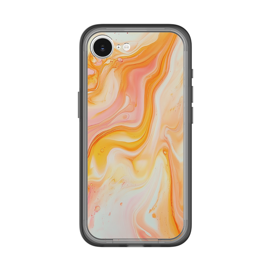 Slim Protection Premium Case［ Color Rain - Original - Tangerine Mist ］