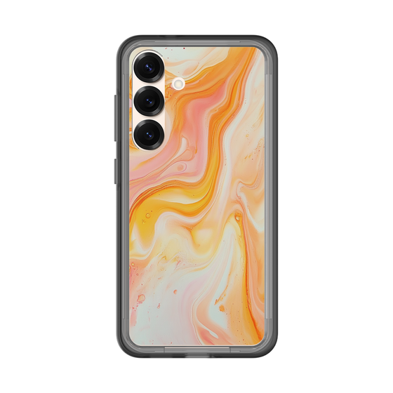 Slim Protection Premium Case［ Color Rain - Original - Tangerine Mist ］