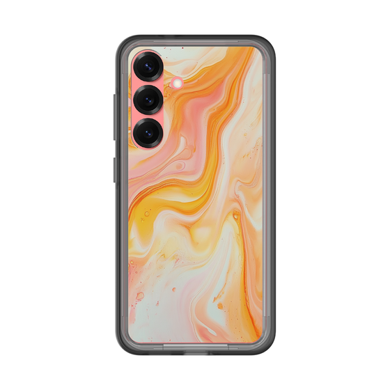Slim Protection Premium Case［ Color Rain - Original - Tangerine Mist ］